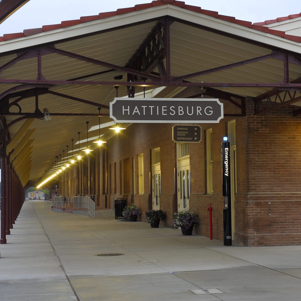 hattiesburg train depot